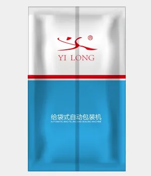 Saco com selagem traseira