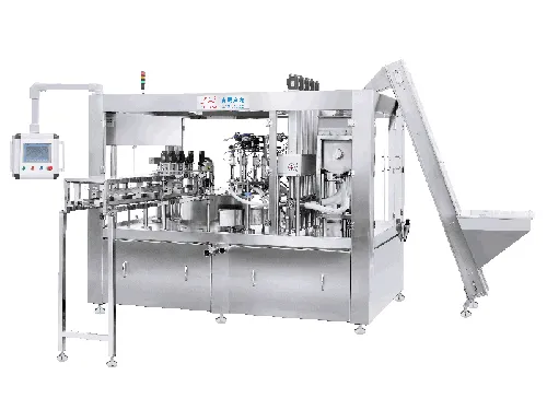 Envasadora e tampadora automática rotativa de sachês com bico, YL-(6-8)XZ
