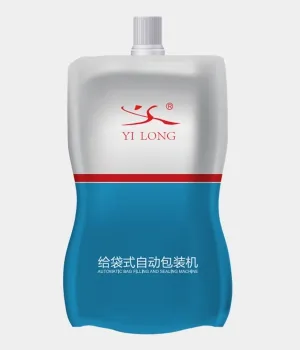 Sachê moldado com bico